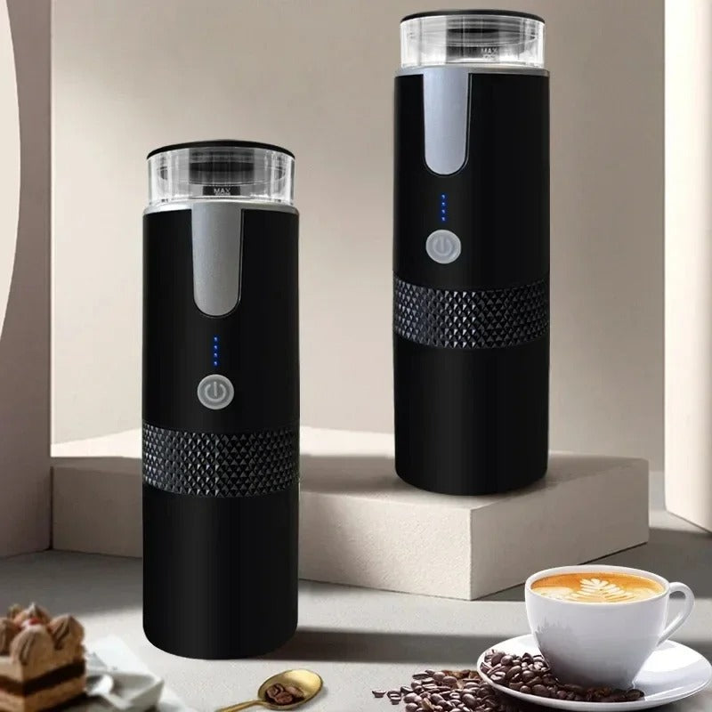 New Wireless portable coffee machine household small rechargeable handheld espresso outdoor capsule Portable coffee maker