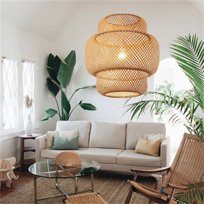 Bamboo Rattan Lamp