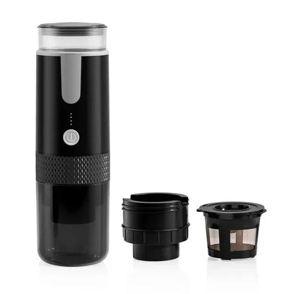 New Wireless portable coffee machine household small rechargeable handheld espresso outdoor capsule Portable coffee maker