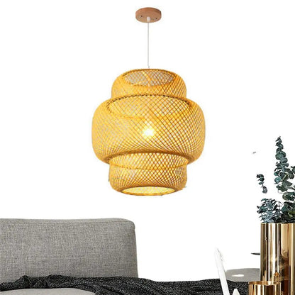 Bamboo Rattan Lamp